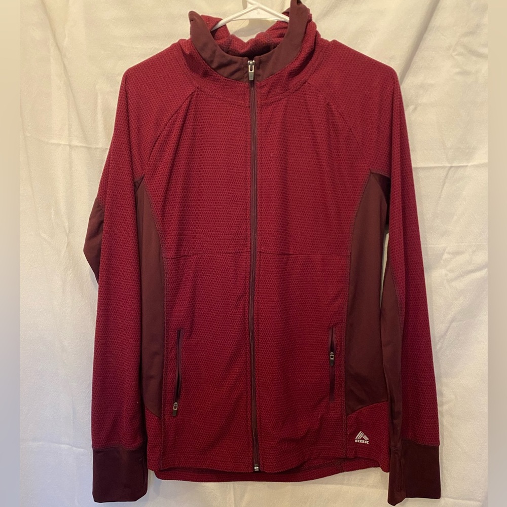 rbx workout zip up